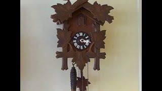 Antique cuckoo clock repair [upl. by Mcfarland]