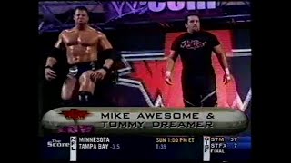 XFactor vs Tommy Dreamer amp Mike Awesome Metal Oct 27th 2001 [upl. by Yrannav]