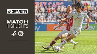 Swansea City v Bristol City  Highlights [upl. by Glennon]