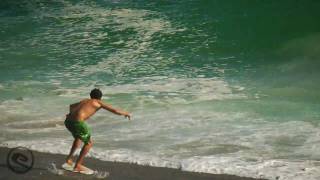 Brandon Sears Pro Skimboarding Movie  Exile Skimboards [upl. by Derraj]