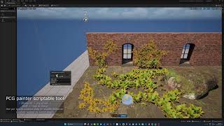 Unreal 55 PCG Painter scriptable tool [upl. by Ellen494]