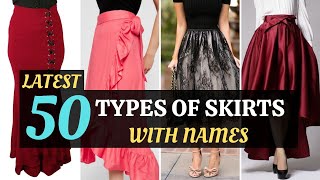 50 Types of Skirts With Name  Types of Western Skirts  Blossom Trends [upl. by Kyla]