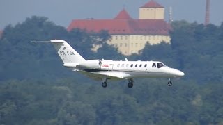 Cessna 525B Citation CJ3 arrival in Munich München PHFJK [upl. by Animsaj778]