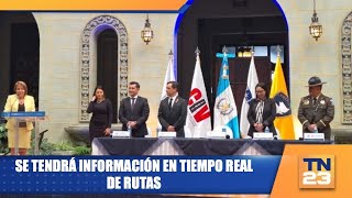 Se tendrá información en tiempo real de rutas [upl. by Vedis905]