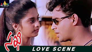 Madhavan Tries to Convince Shalini for Marriage  Sakhi  Telugu Movie Scenes SriBalajiMovies [upl. by Eartha]