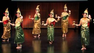 Robam Chun Por Blessing Dance Khmer Arts Academy at TEDxSoCal [upl. by Cadmar]