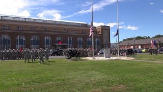 Field artillery unit to be dissolved in WilkesBarre [upl. by Odlanir]