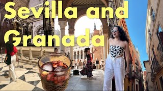 Sevilla and Granada Vlog  First time in Andalucía Spain [upl. by Alvy]