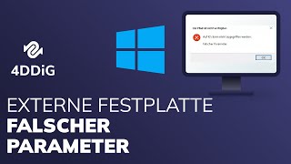 „Externe Festplatte falscher Parameter“ in Windows 1011 So beheben Sie den Fehler [upl. by Upton]