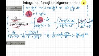 Integrale trigonometrice2 [upl. by Dunton]