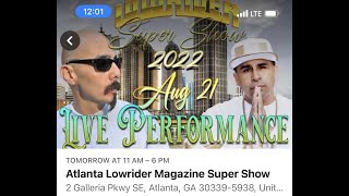 LOWRIDER MAGAZINE TOUR ATLANTA 2022 PT1 [upl. by Hseyaj291]