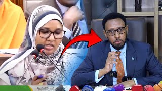 Senator Maryan ”Wasaarada Maaliyada waa inay noo sheegtaa 5 Milyan oo lagu bixiyay xalin khilaafaad [upl. by Tellford]