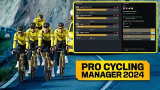 PRO CYCLING MANAGER 2024 ALL NEW FEATURES FACILITIES SPONSORS amp GAMEPLAY [upl. by Trebbor]