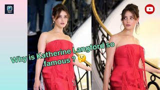 Why is Katherine Langford so famous 🤔 Actress 13ReasonsWhy actresslife [upl. by Clawson]