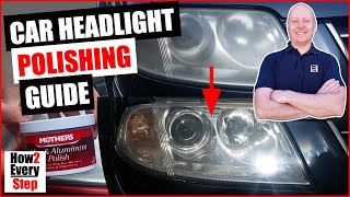 How to polish headlights  clean amp restore without sanding Mothers [upl. by Saltsman540]