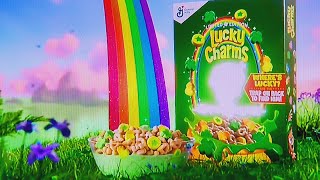 LUCKY CHARMS CEREAL COMMERCIAL  LUCKY CHARMS quotWHERES LUCKYquot  ST PATRICKS DAY 31724 [upl. by Rao]