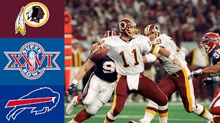 Redskins vs Bills Super Bowl XXVI [upl. by Jarvis]