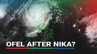 Another potential typhoon threatens Philippines after Nika  ABSCBN News [upl. by Haidabej]