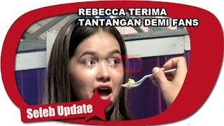 REBECCA KLOPPER TERIMA TANTANGAN DEMI FANS SETIA [upl. by Cornwell]