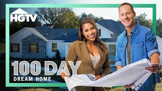 Trading Busy Street Living for a Quiet Farmhouse  Full Episode Recap  100 Day Dream Home  HGTV [upl. by Mair]