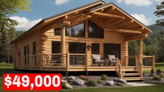 Inside 20 Affordable Log Cabin Kits You Can Buy Now For Less Than 100K [upl. by Massie672]