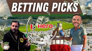 Hero World Challenge 2023 Outright Bets amp NFL Rosters w golfers [upl. by Kirkpatrick]