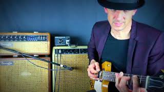 Clean sounds of a ´58 Gibson Explorer Custom shop and a 80ties Jim Kelley Amp [upl. by Aerona]