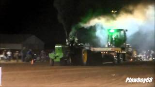 RWYB Trucks amp Tractors Pulling at Motorsports Mayhem 2015 [upl. by Innaig]