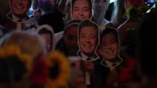 Jimmy Fallon 40th Birthday Flashmob Surprise [upl. by Neau]