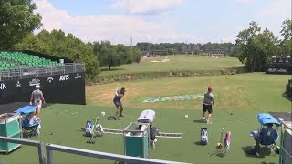 World Long Drive Competition returns to Kingsport [upl. by Nole]