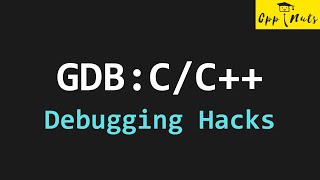 gdb And How To Debug C And C Code [upl. by Ahtram373]