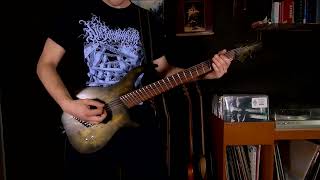 Meshuggah  Marrow full instrumental cover  guitar playthrough [upl. by Gelb]