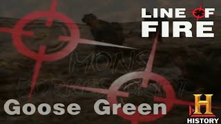 Documental En la Línea de Fuego  Goose Green version inglesa en español [upl. by Aehcim]