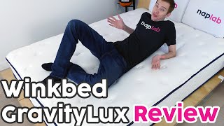 Winkbed GravityLux Review  10quot Memory Foam Mattress Tested [upl. by Trela769]