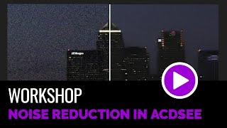 Noise Reduction in ACDSee [upl. by Refynnej]