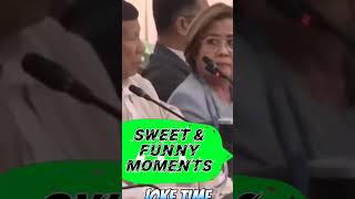 President Duterte and Sen de Lima sweet and funny moments for entertainment only not true [upl. by Rma693]