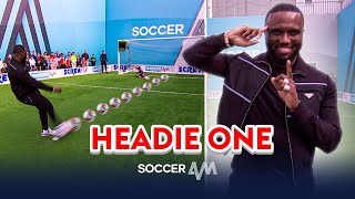 Headie One sends the keeper the WRONG way  Soccer AM PRO AM [upl. by Nasho]