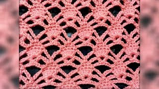 Ажурный узор крючком Openwork pattern crochet [upl. by Chap]