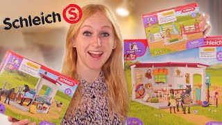 Mega SCHLEICH PAARDEN MANEGE UNBOXING 🤩 Nieuwe stal zadelkamer amp meer 🐴 [upl. by Sigmund]