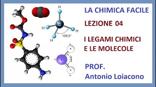 LA CHIMICA FACILE  Lezione 04  I legami chimici [upl. by Asihtal]