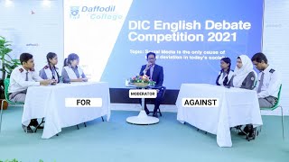 DIC English Debate competition 2021 [upl. by Ainslie]