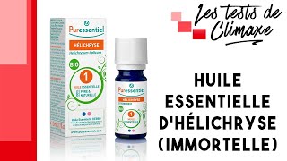 Test de lhuile essentielle dHélichryse flacon de 5ml [upl. by Ettenotna]