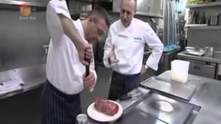 Michel Jnr Alain Roux Beef en Croute with Sauce Bearnaise [upl. by Nirual]