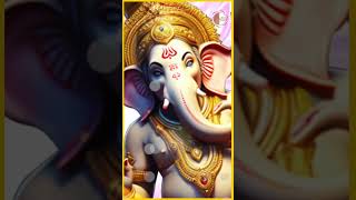 Shree Ganesh Chalisa With Status  गणेश आरती  Ganpati Bappa Bhakti Geet shorts [upl. by Aneeg787]