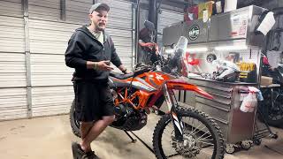 KTM 690 Enduro R Indepth Review and Build out [upl. by Ecnatsnoc751]