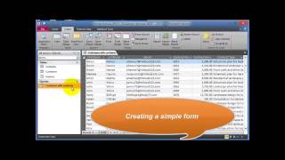 tutorial Microsoft Access database Software online 2014 [upl. by Bunni]