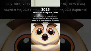 Mercury retrograde dates 2025 astrology horoscope shorts ytshorts [upl. by Gwenny939]