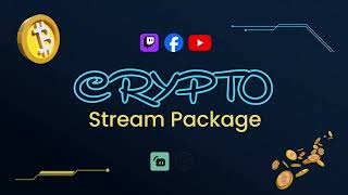 Crypto Stream Overlay amp Alerts  Quick Install for OBS StreamElements amp Streamlabs [upl. by Sanford383]