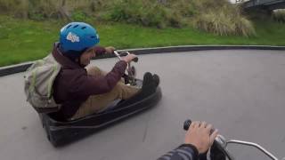 Luge Rides  Queenstown New Zealand [upl. by Yeroc]