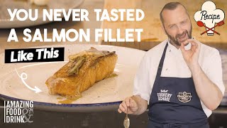 Garlic Butter Salmon Recipe  How Make Garlic Butter Salmon [upl. by Shaylynn414]